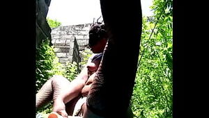 Long legged solo girl using dildo